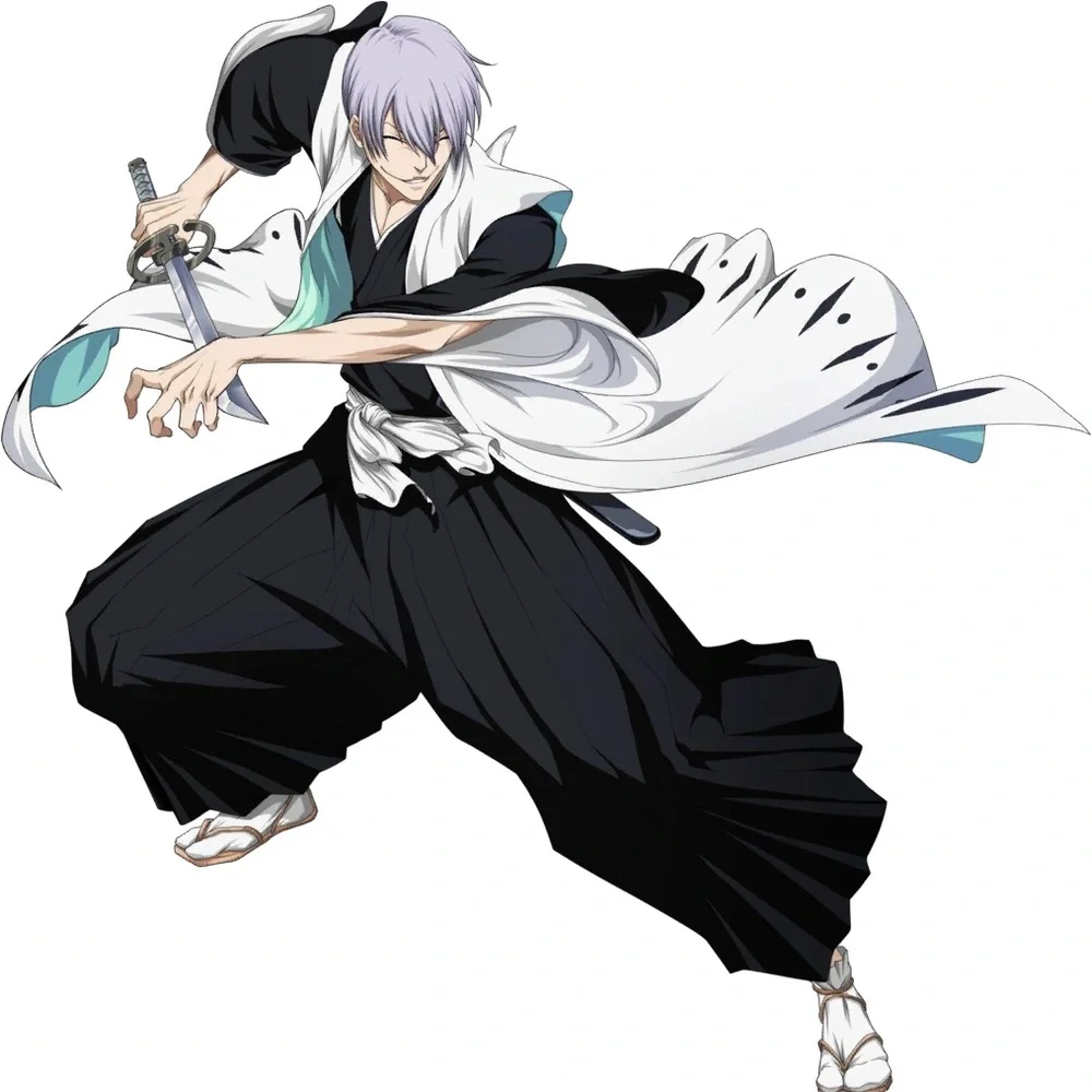 Bleach Gin Ichimaru Keychain